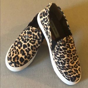 Steve Madden cheetah print sneakers